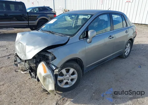 2008 Nissan Versa 1.8Sl from USA, damaged, VIN 3N1BC11E28L362736